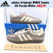 adidas Originals WMNS Samba OG Purple White JI4219 Women's Size