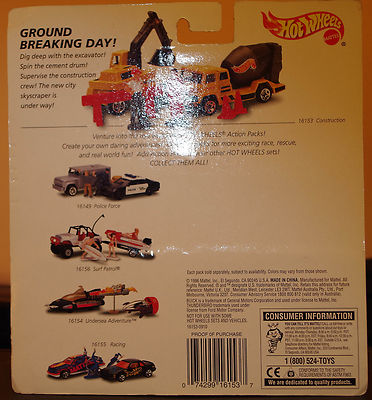 Hot Wheels Construction Action Pack | eBay