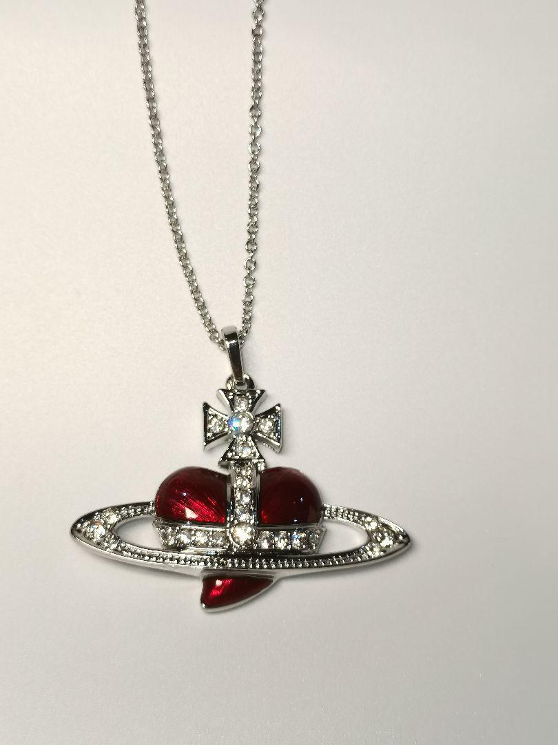 Vivienne Westwood ディアマンテネックレス　ラージサイズ　レッド Vivienne Westwood ディアマンテネックレス ラージ レッド