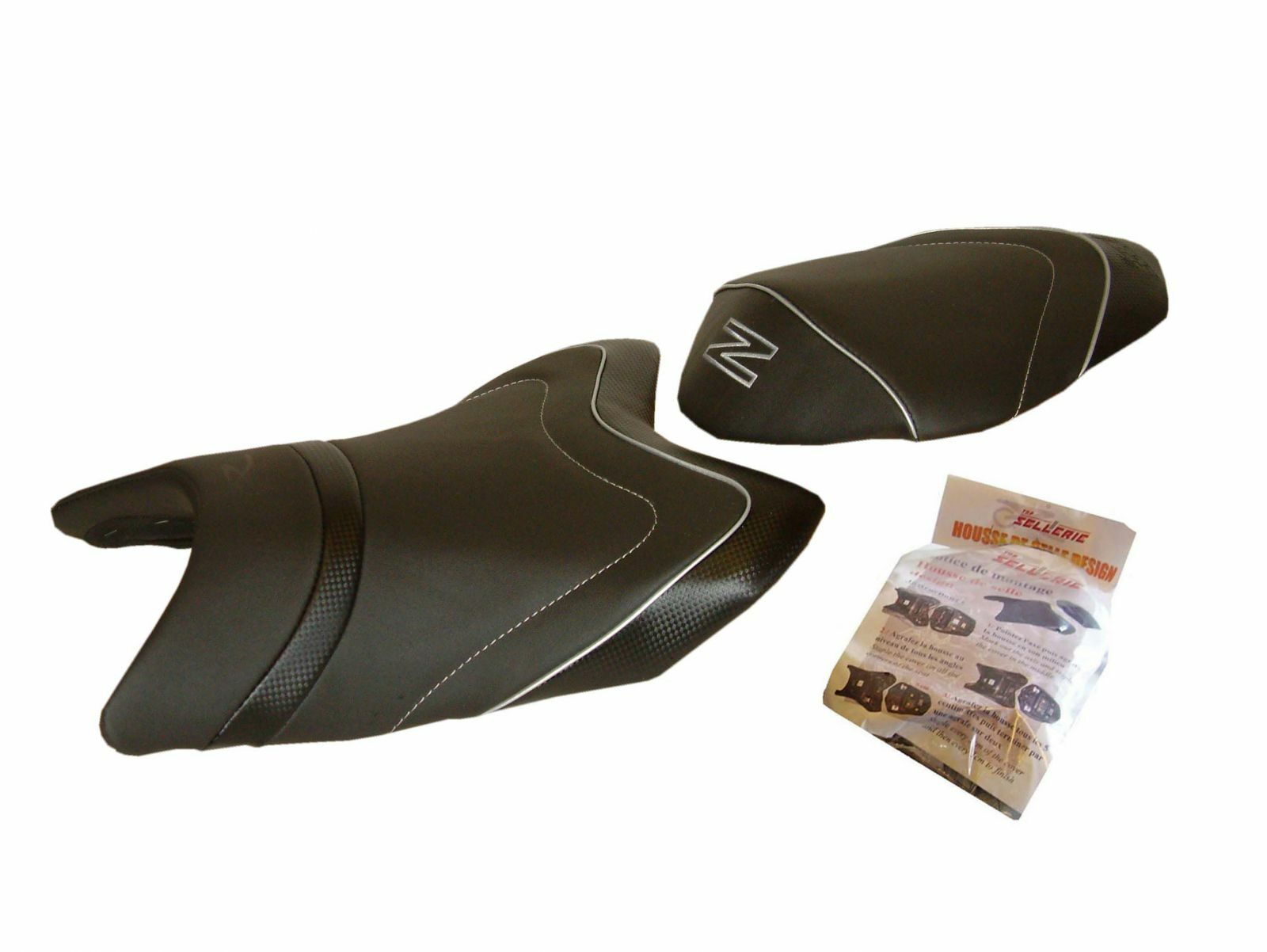 Housse de selle Kawasaki Z 800 idéale pour les balades duo