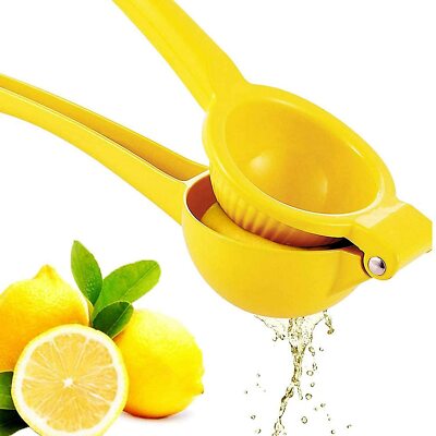 Squeeze Premium Quality Metal Lemon Lime Squeezer Aluminum, A