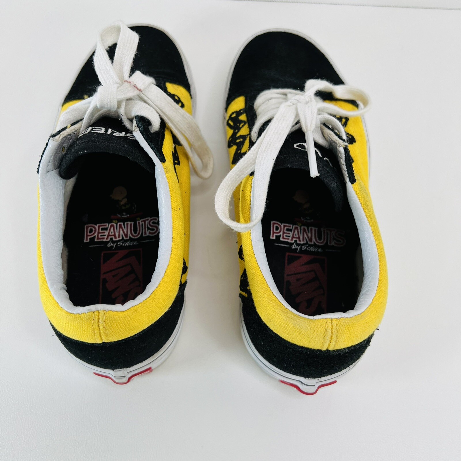 Vans Peanuts Charlie Brown Good Grief Old Skool Yellow Black