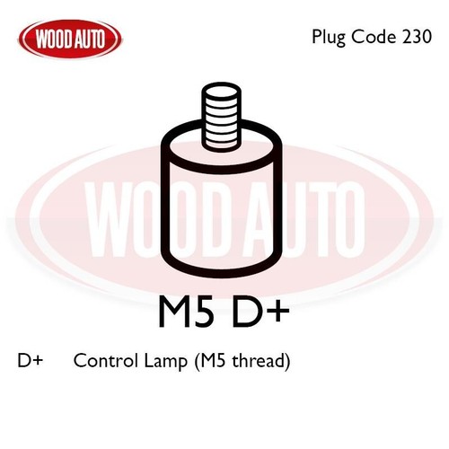 Alternator FOR John Deere 1000 Series 1042 1052 1055 1032 Md1000 Diesel 4.0 5.9 - Picture 5 of 5