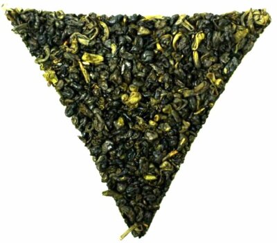 Schießpulver Passionsfrucht Guave und Mango aromatisiert loses Blatt gesunder grüner Tee