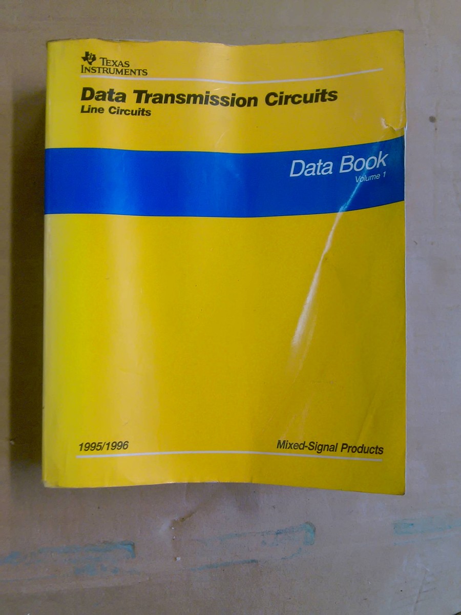 SAMPLING DATA BOOK / DOWN STAIRE❗️ 95 Texas inst Data Transmission Circuits Data Book | eBay