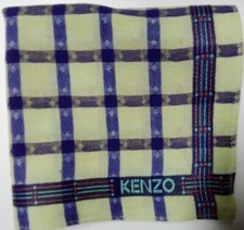 USED HANDKERCHIEF VINTAGE BANDANA PATTERN COTTON 18" POCKET SQUARE HANKY MEN