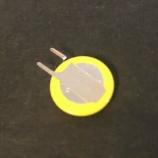 2X Bios CMOS Backup Battery for FDK ML1220 Rechargeable 1220 3V w/ solder tabs