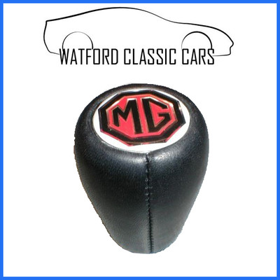 Universal Gewinde Leder Schaltknauf für MGB Roadster, GT & MG Midget 