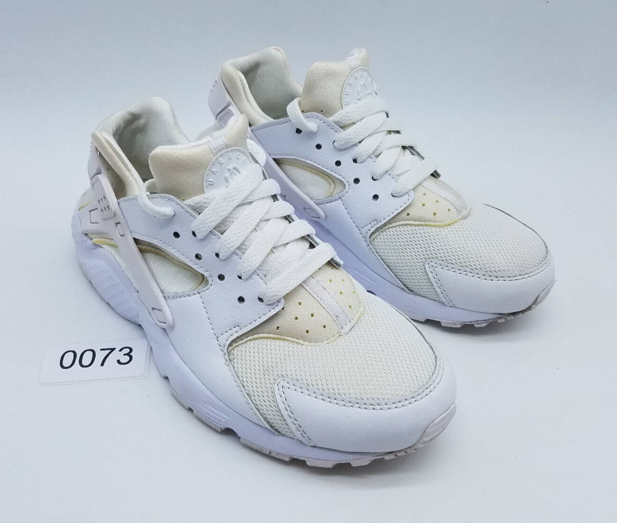 nike air huarache 5 kids white