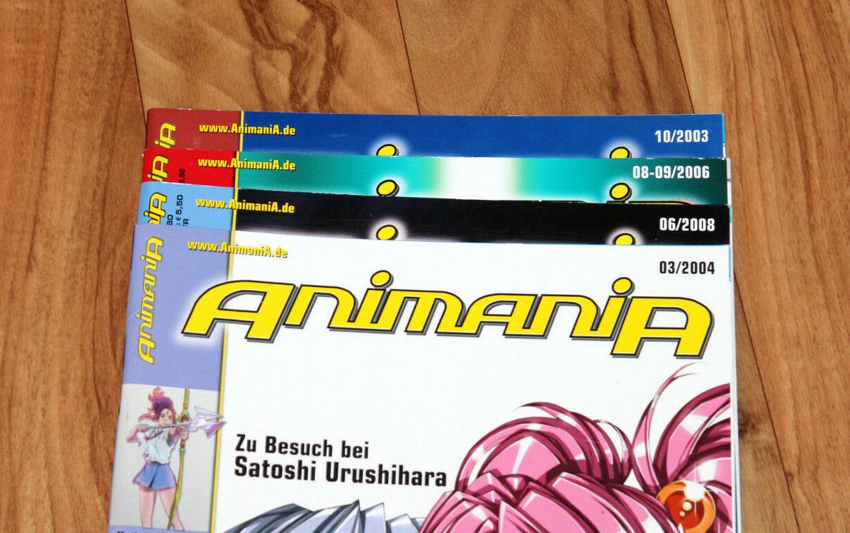 Animania Magazine Anime Manga Earth Girl Arjuna Air Gear Simoun