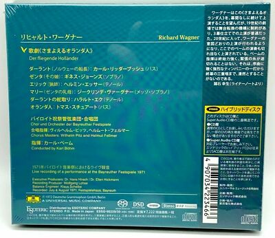 ESOTERIC SACD WAGNER Der Fliegende Holländer Böhm Japan ESSG