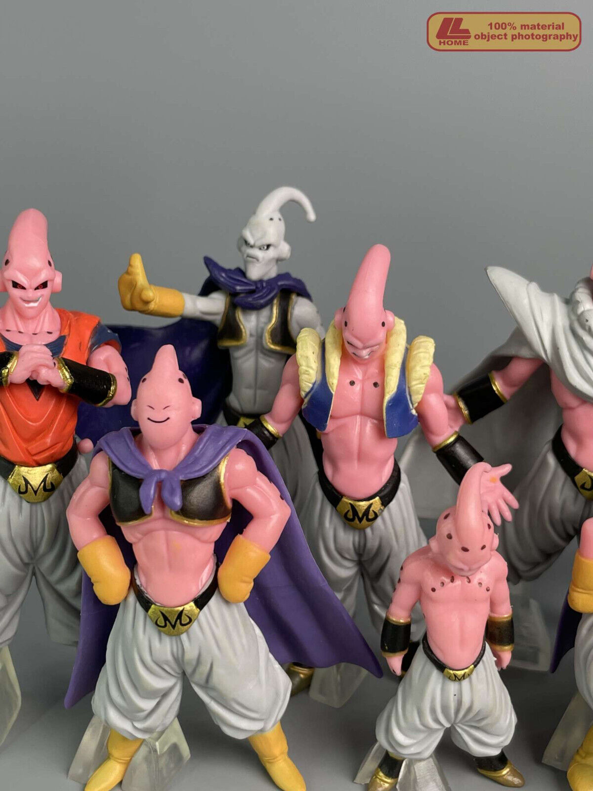 8pcs Set Anime Dragon Ball Z Super MAJIN BUU Boo Figure Statue Toy Gift  3~4in