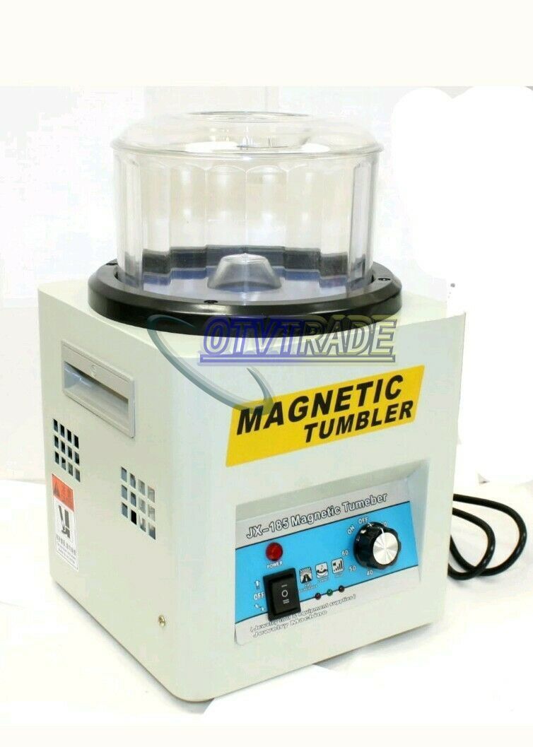 JX-185 Magnetic Tumbler 180mm Jewelry Polisher Super Finishing