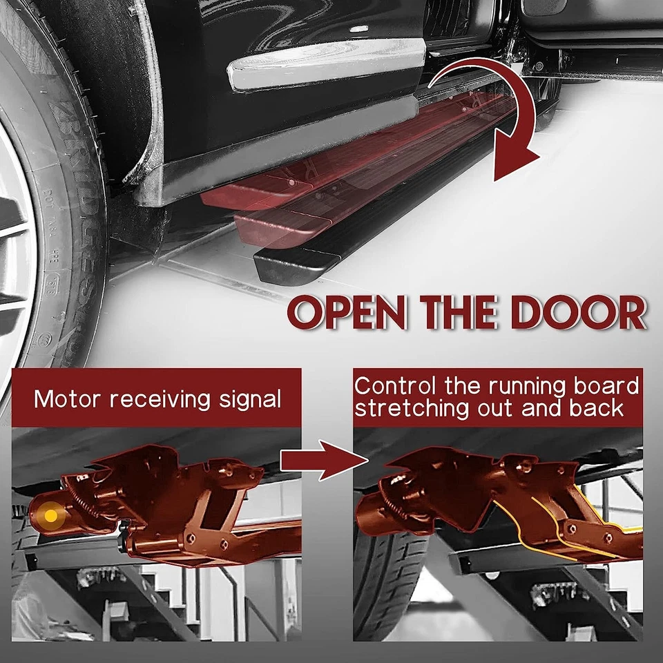 Motor de prancha de corrida lateral direita com conjunto de suporte compatível com Ford Expedition Lincoln - Imagem 4 de 4