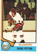1974-75 Topps - #195 Denis Potvin (RC)