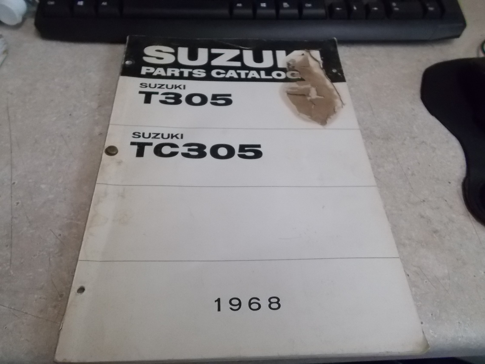 OEM Suzuki Parts Catalogue 1968 T305 TC305 (1st Edition) eBay