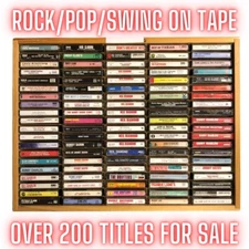 CASSETTE TAPES OLDIES 60s 70s Rock Pop SINATRA ELVIS ORBISON BUILD UR OWN LOT