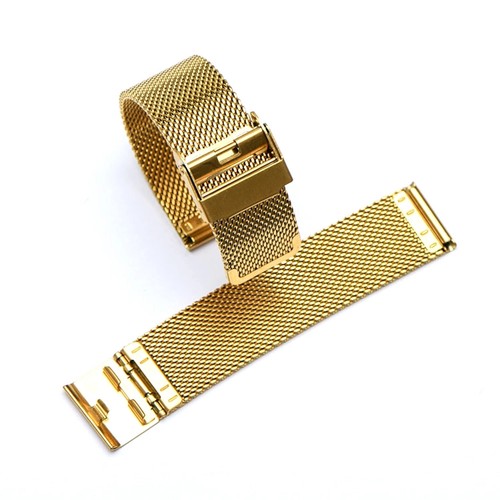 Rosé Goldenes Milanaise Uhrenarmband | Mesh Design Aus Edelstahl - Foto 7