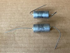 2 NOS Vintage .082 uf 400v Gudeman Vitamin Q PIO Capacitors Oil .1 uf subs Qty