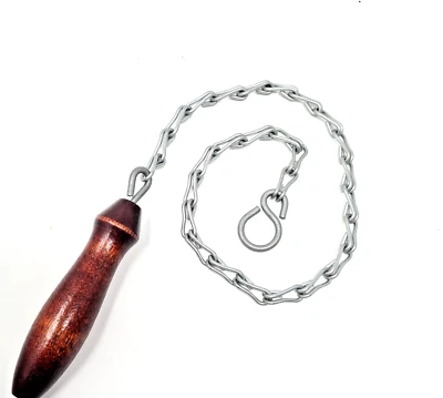 CELTIC WOODS High Level Toilet Cistern Pull Chain Handle Victorian Style 24" / 60cm Long L001