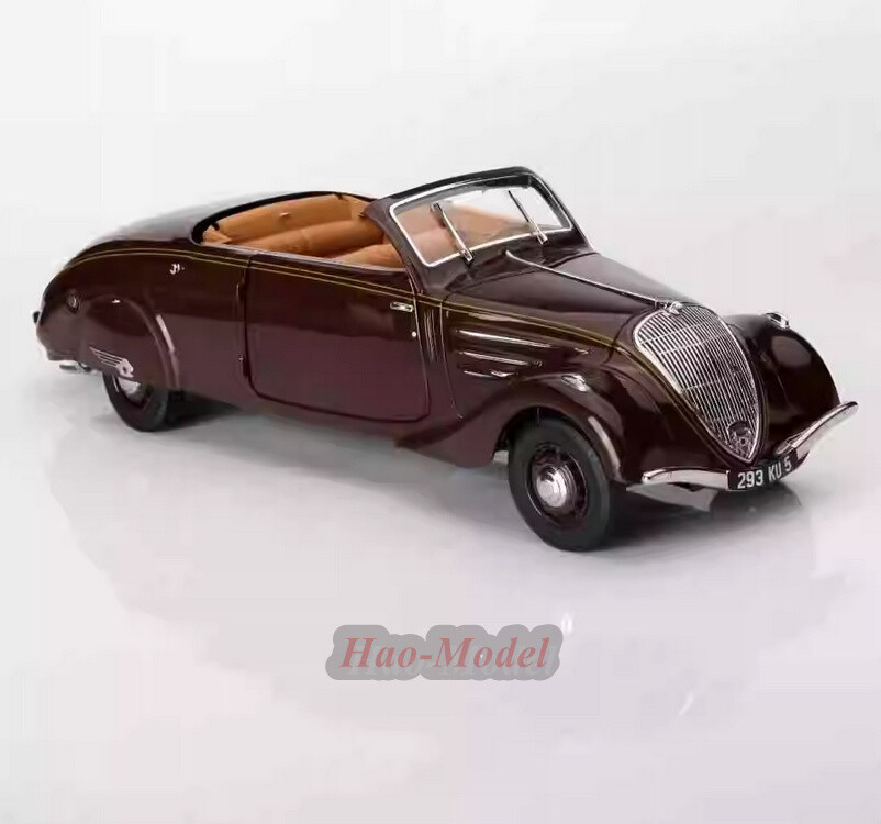 NOREV 1:18 peugeot 402 Eclipse 1937 Alloy Diecast Model Car Hobby