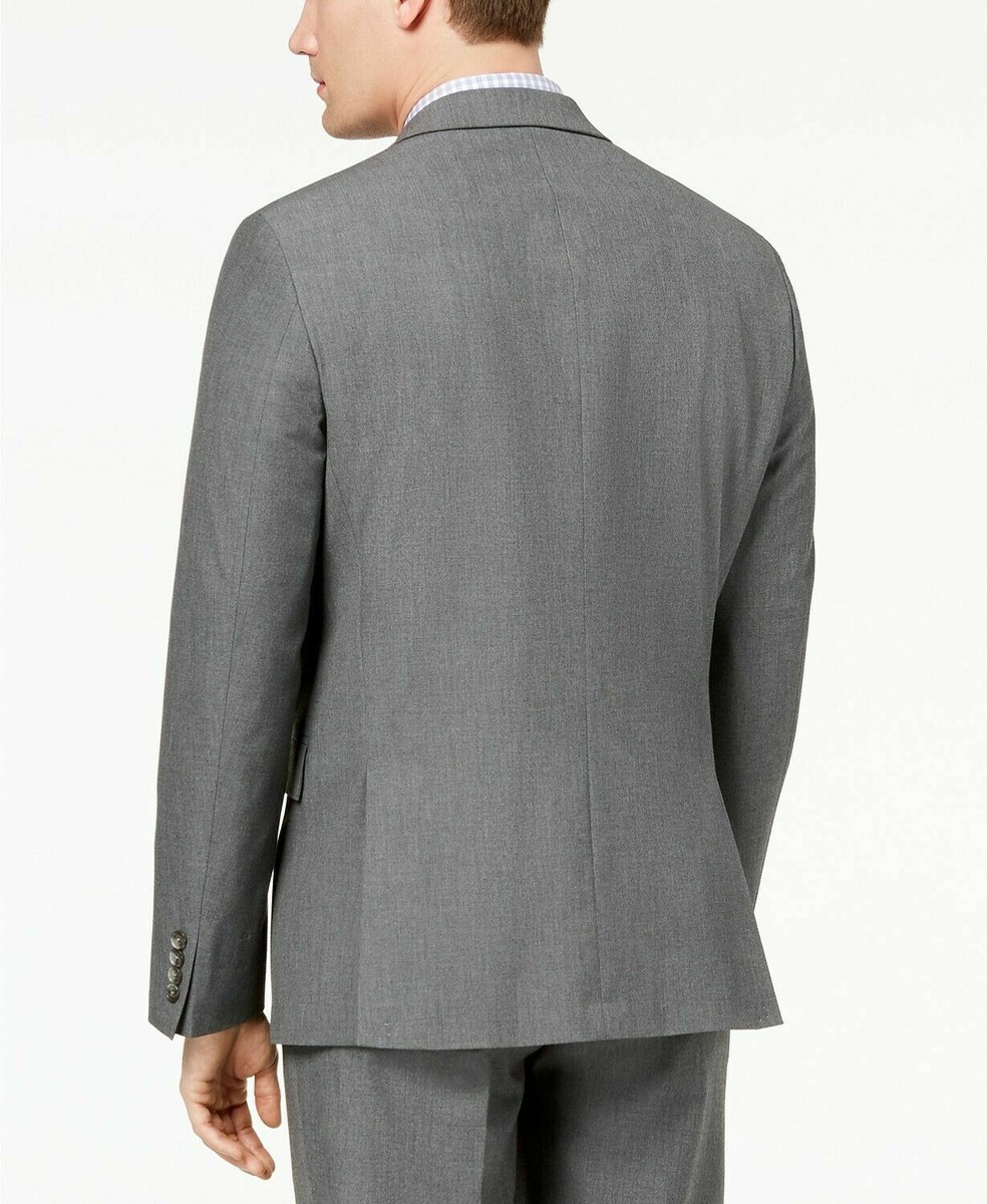 Ryan Seacrest Distinction Grey Ultimate Modern-Fit Stretch Suit
