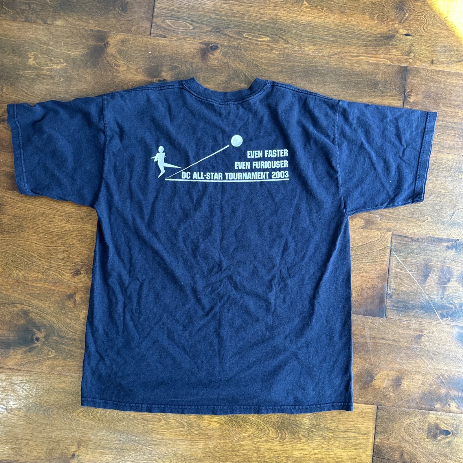 Vintage WAKA Kickball DC ALLSTAR TOURNAMENT 2003 Nav… Gem