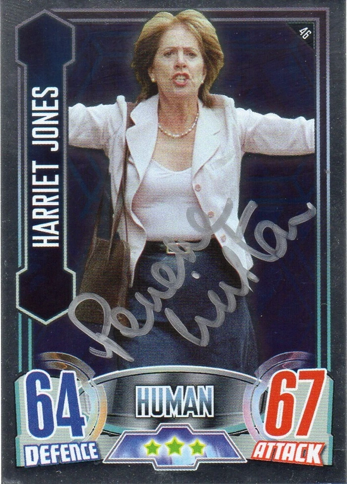 Penelope Wilton Autograph - Signed 3.5x2.5 Doctor Who Trading Card 4 - Image 1 of 1