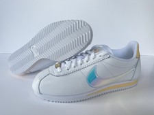 nike cortez white clear topaz gold