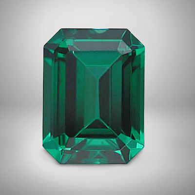 Emerald Octagon Cut Gemstone 2.2 Cts - 10x8 mm AAA+ Precious Jewelry Gem