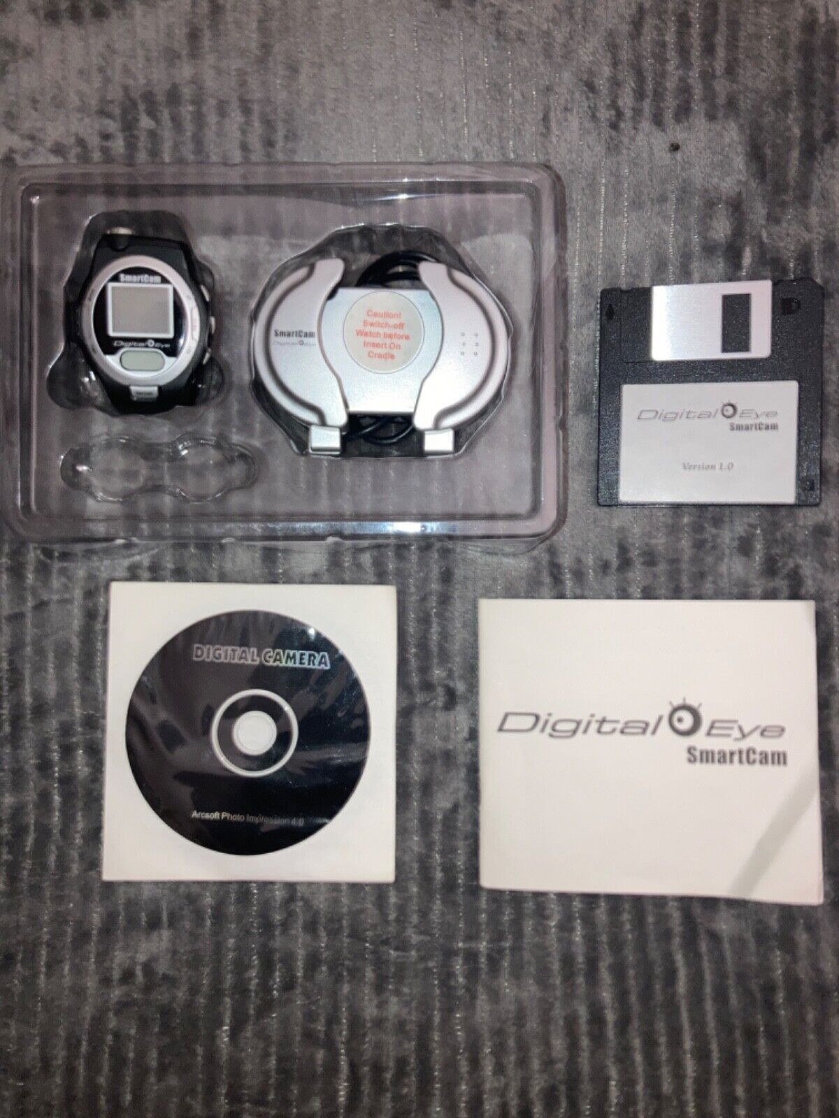 Smart Cam “Digital Eye” Digital Camera Wristwatch… - image 1