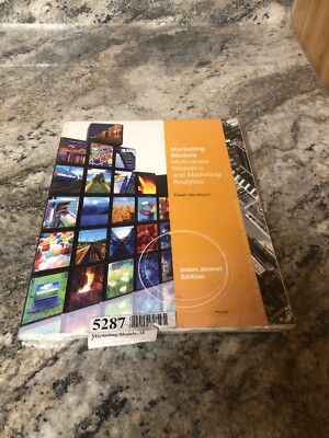 New Marketing Models Multivariate Statistics And Marketing Analytics 1st Ed