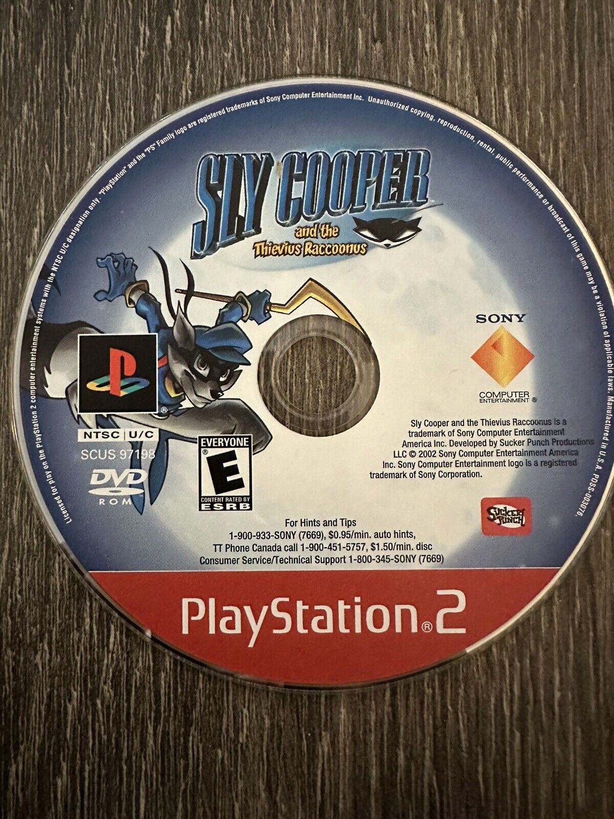 Mavin  Sly Cooper and the Thievius Raccoonus Greatest Hits (PlayStation 2,  2003) PS2