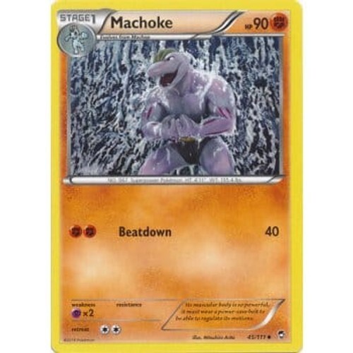 Machoke 45/111 Furious Fists Pokemon Card NM