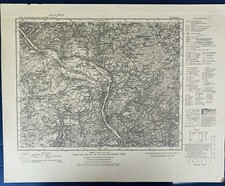 Landkarte Meßtischblatt Deutsches Reich 1904/1940 Koblenz 483