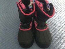Athletech Youth/Toddler Girl's Multi Rue Leopard Animal Print Rubber Boots 5