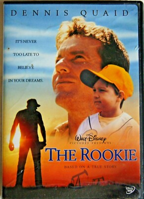 The Rookie (DVD, 2002, Full Frame) Walt Disney Movie Dennis Quaid