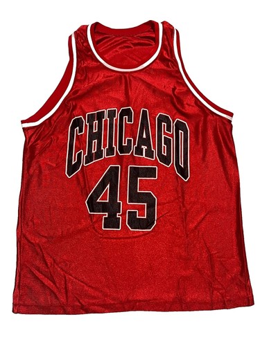 Michael Jordan 23 Champion Jersey Authentic 1996 Gold 50th