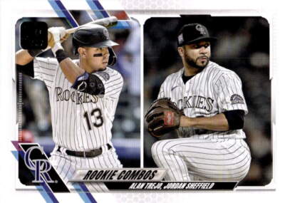 2021 Topps Update #US16 Alan Trejo / Jordan Sheffield