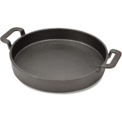 10 In. Cast Iron Griddle Pan for Grill, Campfire, Stovetop, or Oven