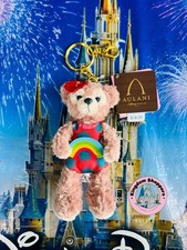 2026 Disney Parks Aulani Resort ShellieMay Bear Plush Bag Charm Keychain New