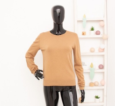 Max Mara Weekend Pullover Hellbraun Pulli Rundhals Langarm Pulli S