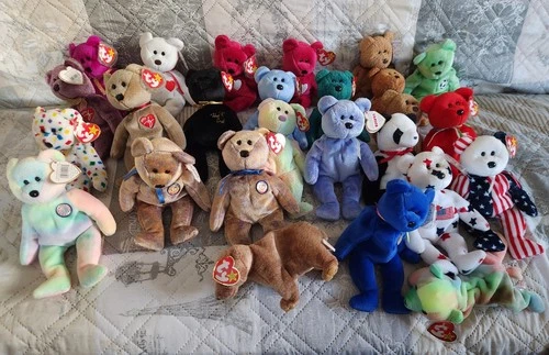 76 TY Beanie Babies Original Tags Fresh Clean Nice Vintage Collectable SmokeFree