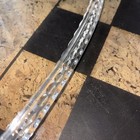 One Fluted Scroll 12”Glass Arm for Crystal Chandelier Lamp Part NOS — photo 3