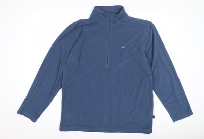 Mountain Life Herren Pullover Sweatshirt Blau L