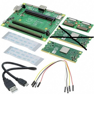 Raspberry Pi: Compute Module 3+ Development Kit - CMIO v3 Breakout Board
