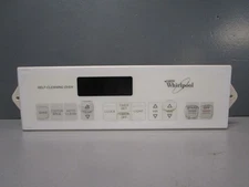 Whirlpool Range Control Board w/ Bisque Overlay 6610315 8522479 WP6610316 ASMN