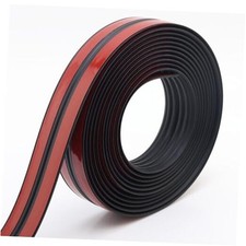 Flexible Wall Corner Protector Peel and Stick Wall Molding Trim Wall Black