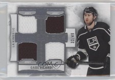 2022-23 Upper Deck The Cup Foundations Quad Jerseys 33/49 Gabe Vilardi #F-GV s3g