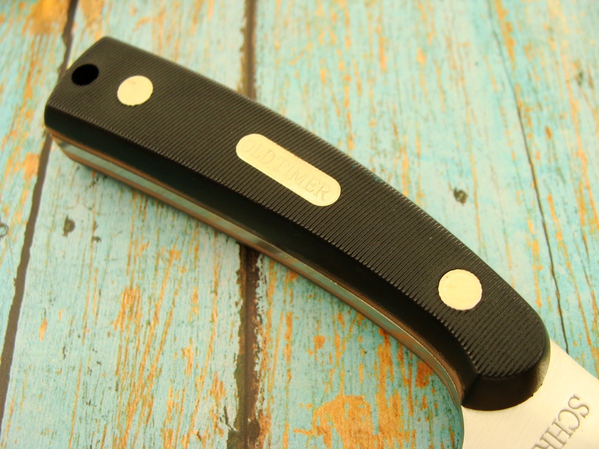 2015 LTD SCHRADE OLD TIMER 152OT SAWCUT SHARP FINGER SHEATH KNIFE